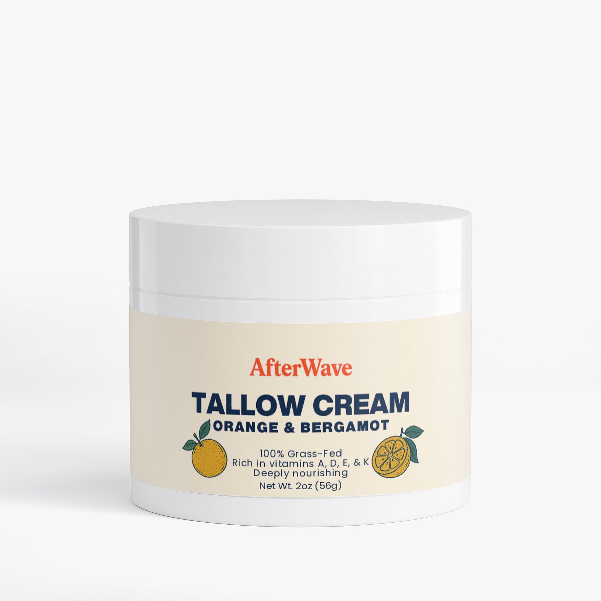 Tallow Cream Orange & Bergamot