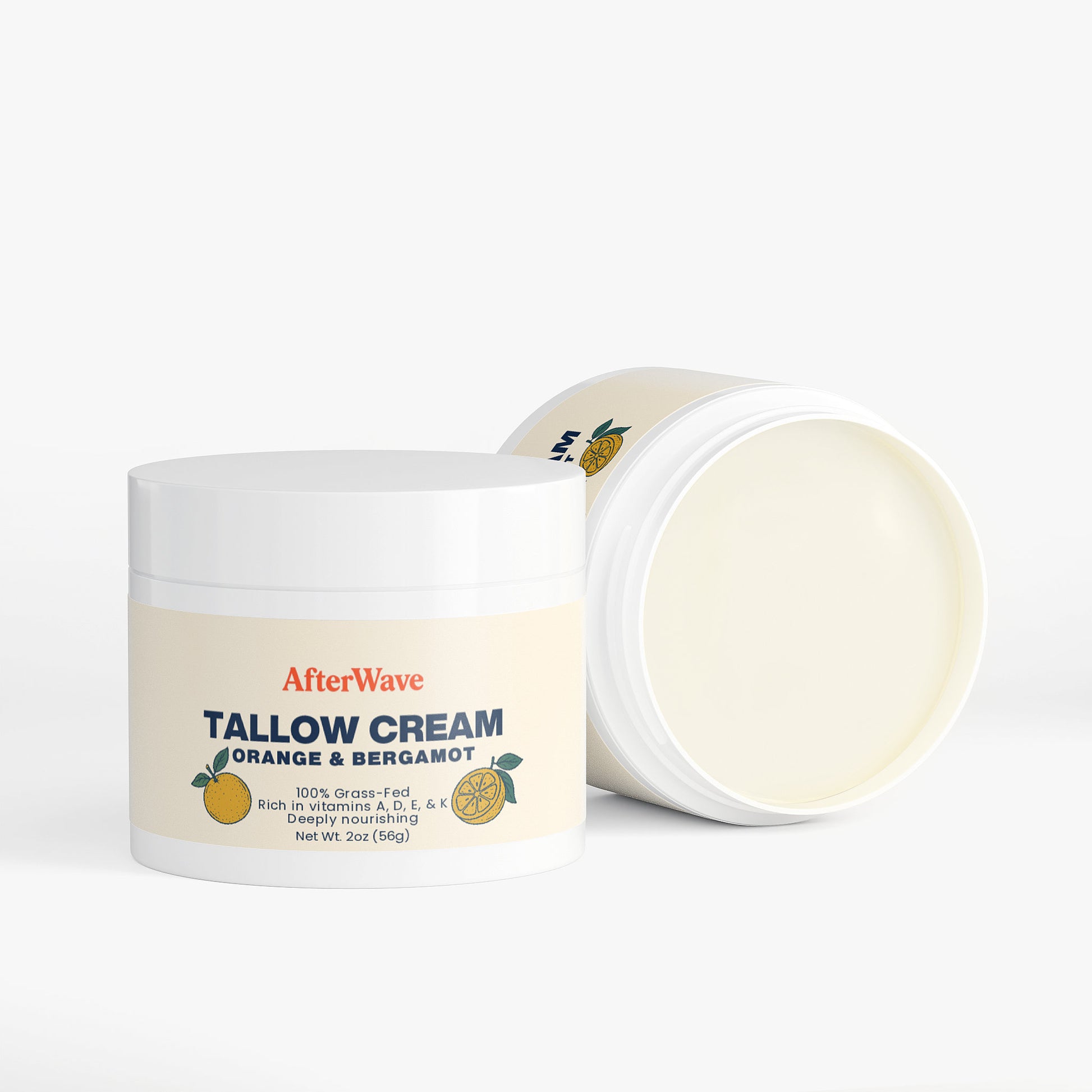 Tallow Cream Orange & Bergamot